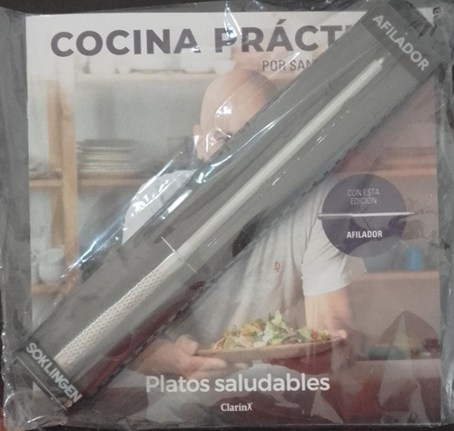 Colección Cocina Práctica Clarín Con Cuchillo De Acero N°4