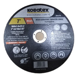 Discos De Corte Metal 7 Ultra Fino Kobatex