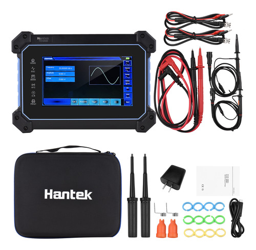 Osciloscopio Multímetro Portátil Recargable Hantek To1254d