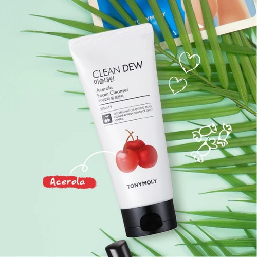Espuma Limpiadora Facial De Cereza Tonymoly Momento De Aplicación Día/noche Tipo De Piel Normal