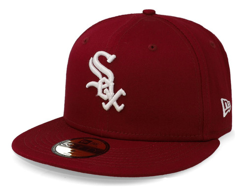 Gorra New Era 59 Fifty Mlb League Essential White Sox Vino C