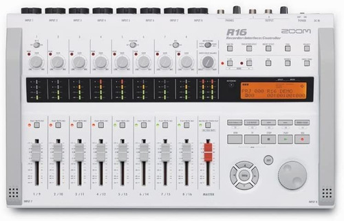 Zoom Multitrack Sd Grabadora R16, Controladora E Interfaz