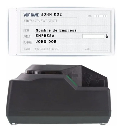 Imagen 8 de 9 de Lector De Cheques Y Tarjetas Magnéticas Idem Epos Micr-k1250
