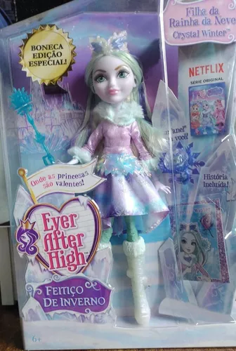 Boneca Ever After High Feitiço de Inverno Crystal Winter Mattel