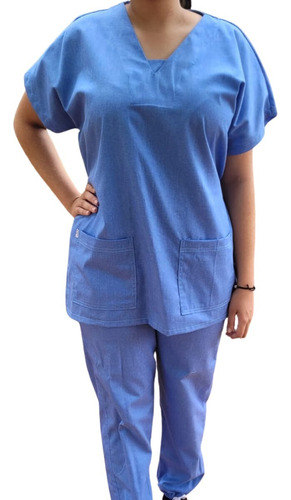 Pijama Cirúrgico/conjunto Hospitalar/scrub Femin. Plus Size 