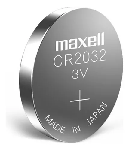 Pila Maxell Cr2032 Voltaje 3v Batería De Litio - Pack X5