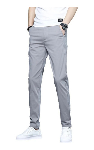 Pantalones De Vestir Hombre Sencillo, Elegante,cómodo