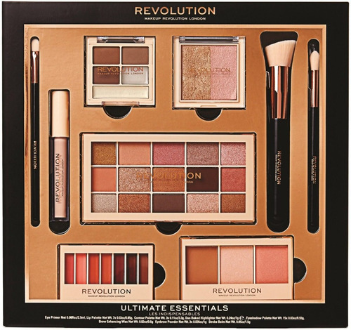 Makeup Revolution Set De Maquillaje, Ultimate Essentials | Envío gratis