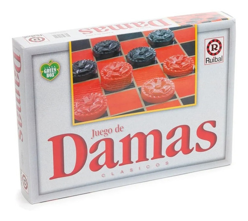 Damas Green Box Juegos De Mesa Original Ruibal