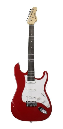 Guitarra Eléctrica Kansas Stratocaster L-g1 Red - Plus