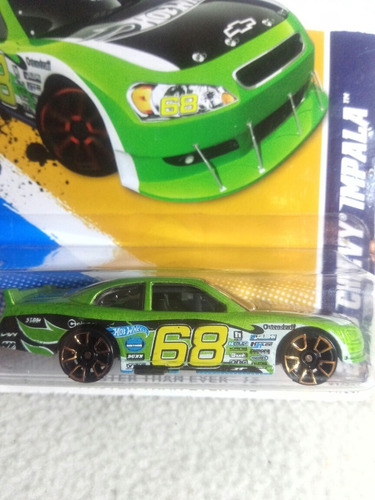 Hot Wheels 2010 Chevy Impala Faster Than Ever 12 Nascar