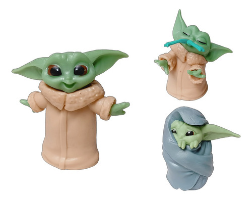 Baby Yoda Set X 3 Star Wars Figuras