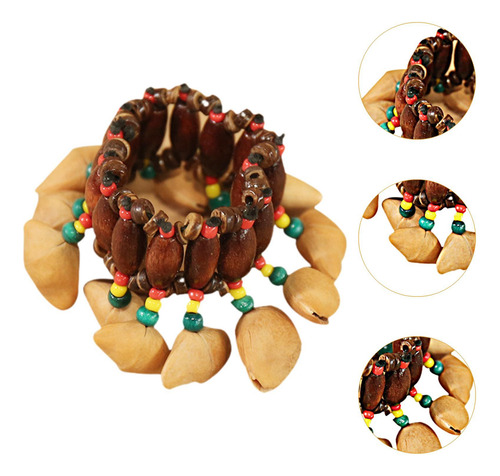 Pulsera De Carcasa De Nuez De Nuez Acompañamiento