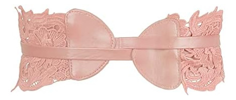 Allegra K Cinturón De Cintura Ancha De Encaje Para Mujer Obi