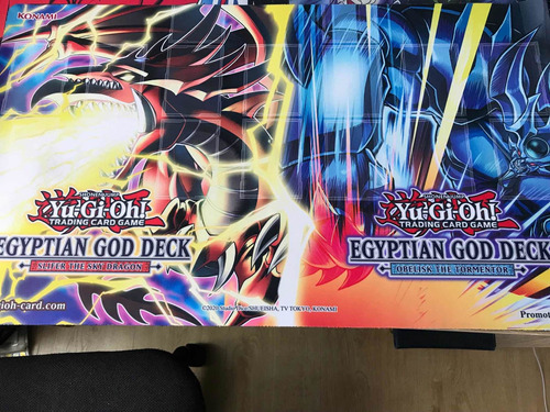 Playmat Dioses Egipcios Obelisk Slifer Yu-gi-oh! Original