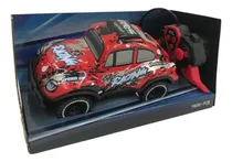 Comprar Auto Escarabajo Radio Control A Control Remoto Color Rojo
