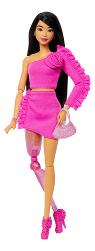 Barbie Muñeca Deluxe 2 Traje Barbiecore Rosa Ews