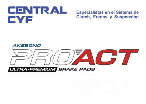 Balata Akebono Act905a Tras Infiniti G35 2007