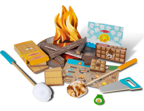 Melissa Doug Vamos A Explorar La Fogata Smores Play Set - Pl