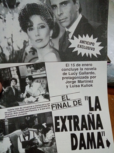 Láminas Centrales Diferentes De La Revista Tv Guía Año 1990.