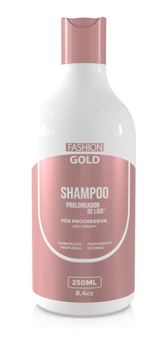 Imagem 1 de 1 de Shampoo Prolongador De Liso Baby Fashion Gold 250ml