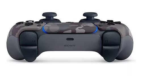 Controle Sem Fio Sony PS5, DualSense Gray Camuflado - 1000030620