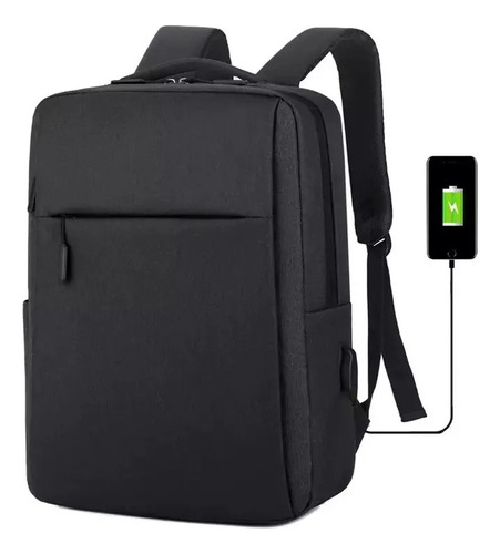 Mochila Franchi Antirrobo Para Ord. Portátil Con Usb Thb