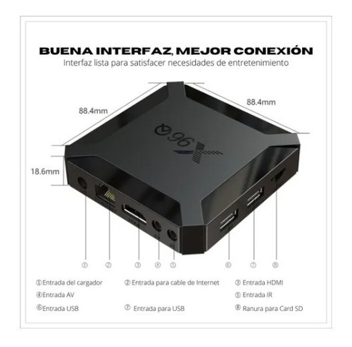 Control Para Tv Smart Box 2ram 16gb Rom + Control Air De Voz