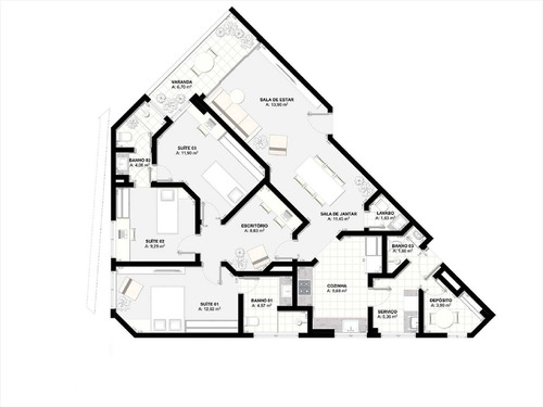 Imagem 10 de 15 de Vila Madalena - 3 Suítes - 2 Vagas - 124m² - Reformado - Lazer - Pd1876