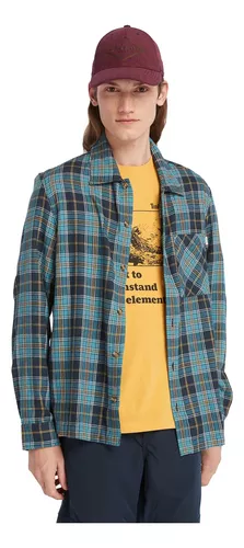 Camisa a cuadros de franela gruesa para hombre - Timberland Mexico