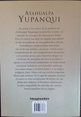 Atahualpa Yupanqui. Miguel Ángel Gutierrez. Su Vida, Su Obra (Usado)