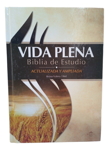 Biblia De Estudio Rvr60 Vida Plena Pasta Dura C/indice