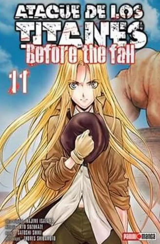Manga Panini Ataque De Los Titanes Before The Fall N.11     