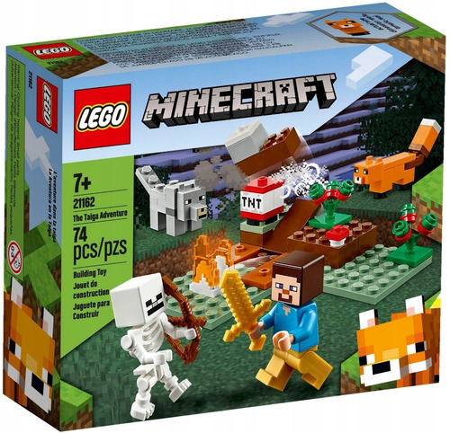 Imagen 1 de 4 de Lego La Aventura En La Taiga Minecraft 21162