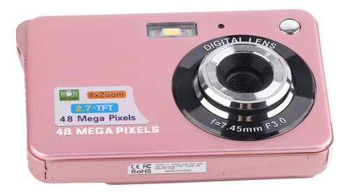 Cámara Digital 4k, 48 Mp, Pantalla Lcd De 2.7 Pulgadas, Zoom