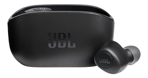Imagen 5 de 8 de Audífono in-ear gamer inalámbrico JBL Wave 100TWS JBLW100TWS black