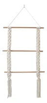 Comprar Estante Macramé Boho 3 Niveles Para Toallas Y Decoración