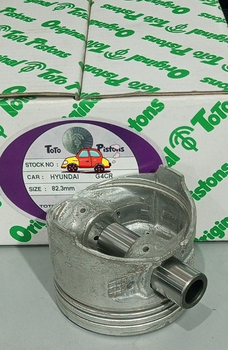 Pistones 020 Hyundai Elantra J1 1.6 91-96 G4cr Marca Toto