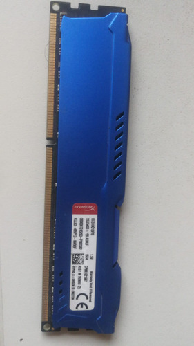 Memoria Ram Hyperx Fury Blue, 8gb, Ddr3, 1866 Mhz, Cl10 (Usado)