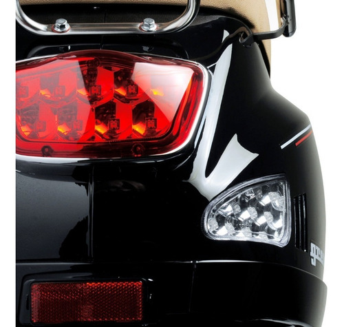Imagen 6 de 8 de Moto Carabela Greaser 150 Scooter Negro