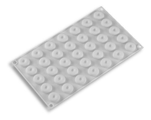 Molde Silicon Mini Dona  35 Cavidades Jabon Chocolate Vela