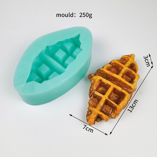 Molde De Silicona Con Forma Para Hacer Velas, Moldes De Jabó
