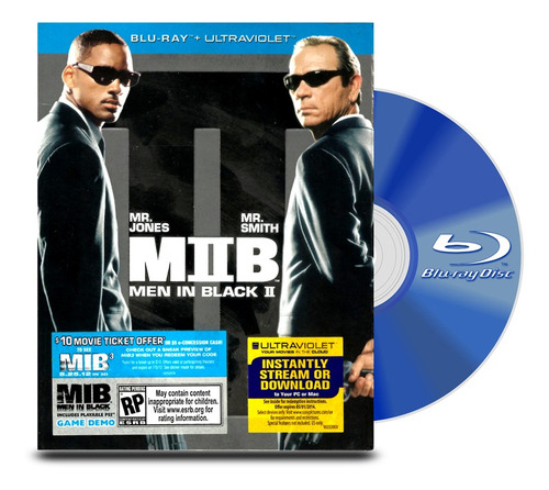 Blu Ray Hombres De Negro 2 Bd+ultraviolet