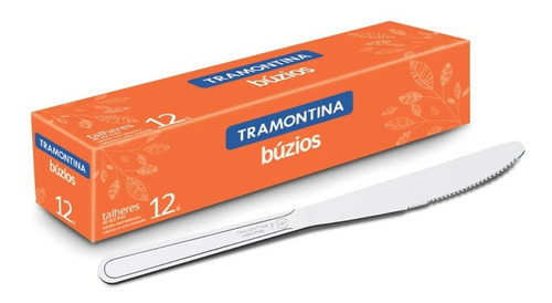 Faca Para Sobremesa Tramontina Inox Restaurante Búzios 60 Pç