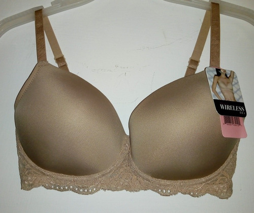 Brasier 30b 32dd Affinitas Intimates T-shirt Sin Varilla