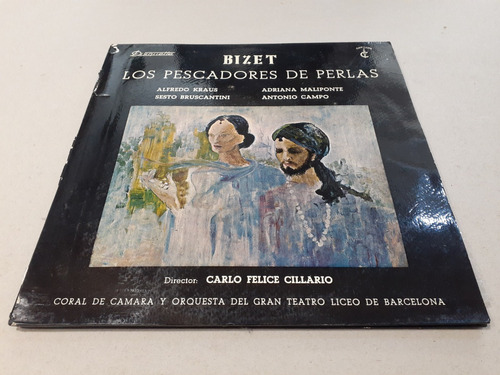 Los Pescadores De Perlas, Bizet, Kraus - 2 Lp Nacional 9/10