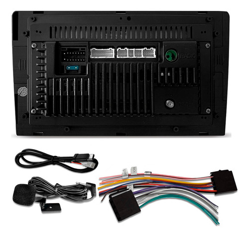 Multimídia Mp5 Rs908br Prime Apple Carplay Tela 9 Polegadas