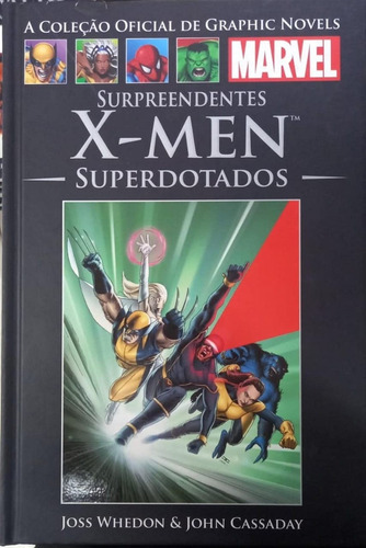 Surpreendentes X-men - Superdotados, De Joss Whedon & John Cassaday. Série Na, Vol. Na. Editora Salvat, Capa Dura Em Português, 2013