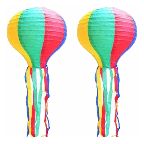 2 Balão Decoração Festa Junina/ Arraia 30 Cm