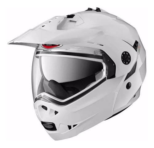 Casco Rebatible Caberg Tourmax Blanco.-